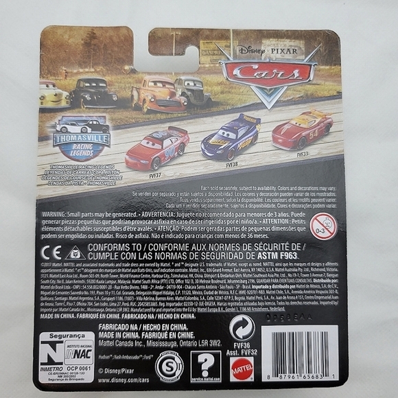 Disney Pixar Cars Thomasville Racing Legends Thomasville Tribute Jackson Storm - Picture 2 of 2